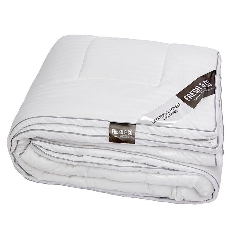 Dekbed Discounter Dekbed - Hotel Stripe Micro Dons - 4-Seizoenen