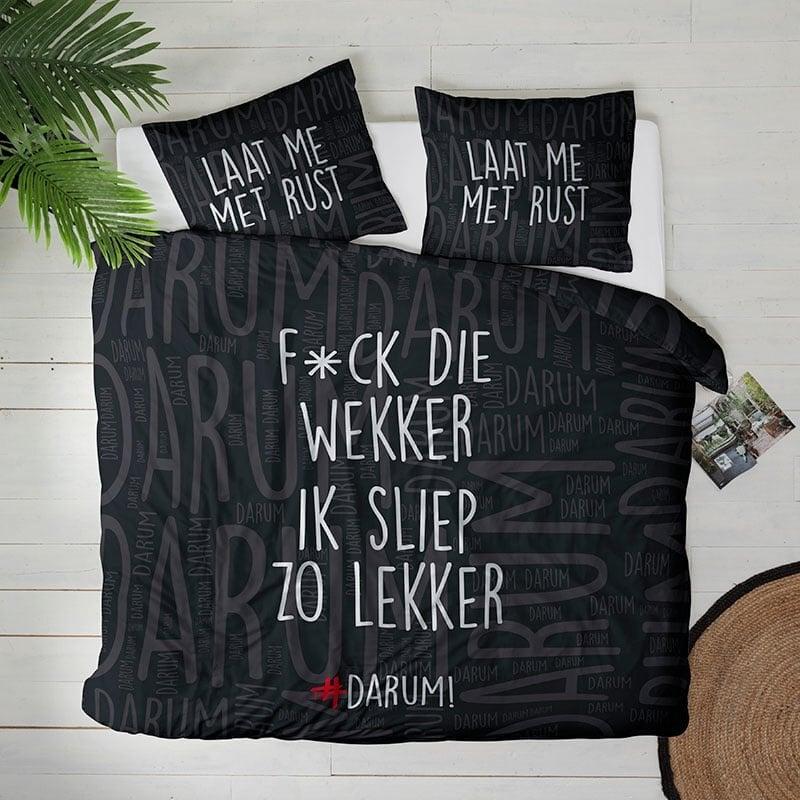 Dekbed Discounter Dekbedovertrek #DARUM F*ck Die Wekker