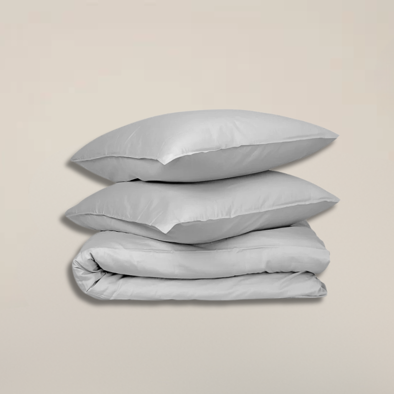 Dekbed Discounter Dekbedovertrek Egyptisch Katoen - Uni - Grijs