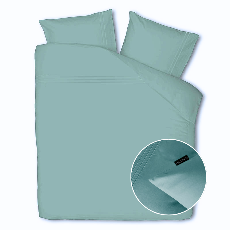 Dekbed Discounter Dekbedovertrek Egyptisch Katoen - Uni - Jade