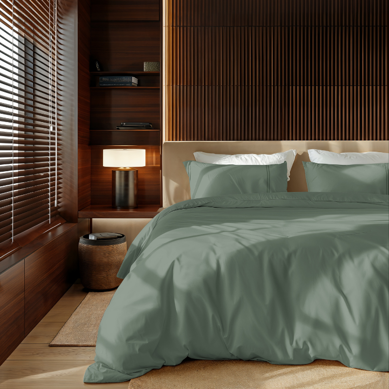 Dekbed Discounter Dekbedovertrek Egyptisch Katoen - Uni - Truffel