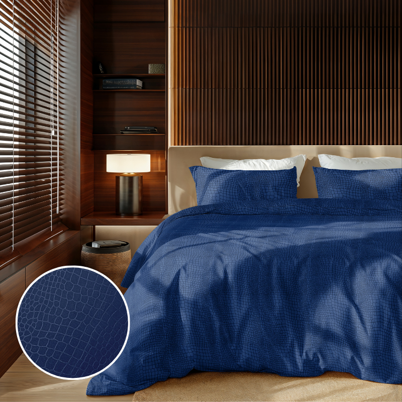 Dekbed Discounter Dekbedovertrek Embossed Crocodile