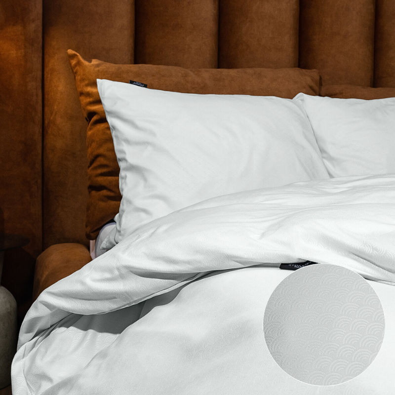 Dekbed Discounter Dekbedovertrek Embossed Rainbow - Grijs