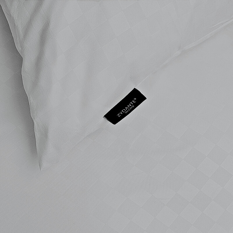 Dekbed Discounter Dekbedovertrek Embossed Squares - Grijs