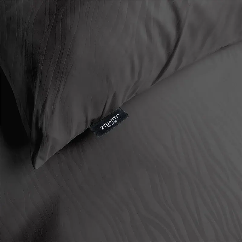 Dekbed Discounter Dekbedovertrek Embossed Zebra - Zwart