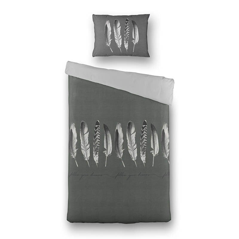 Dekbed Discounter Dekbedovertrek Endless Feathers - Antraciet