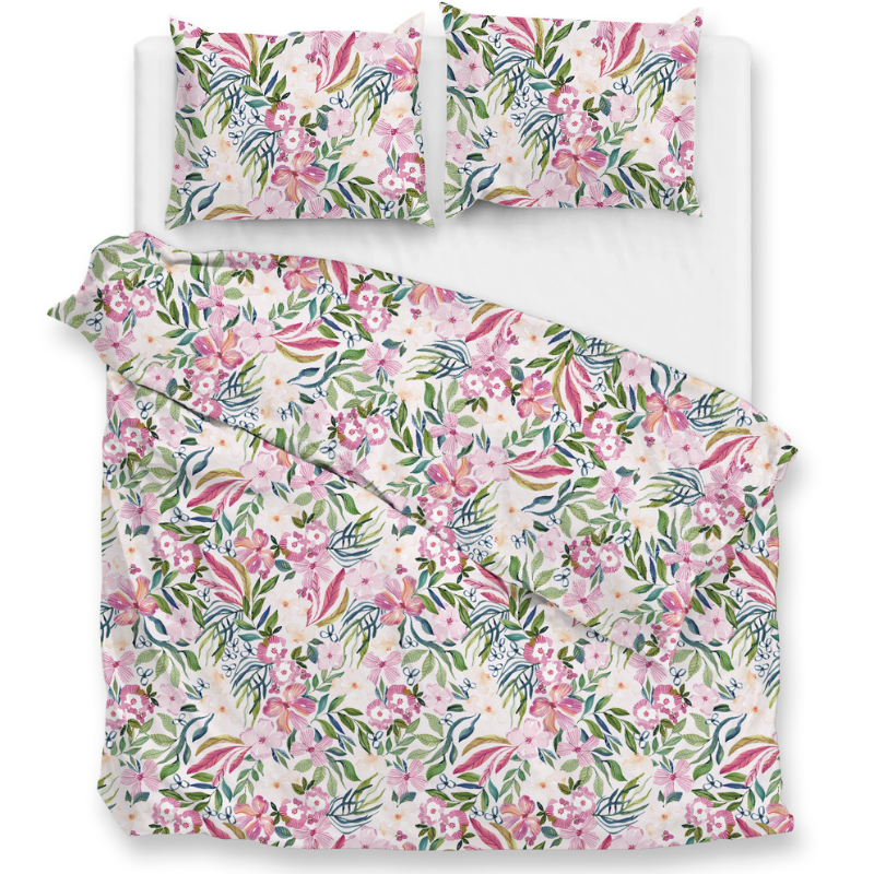 dekbed discounter Dekbedovertrek Evita - Katoen Satijn