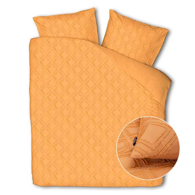 Dekbed Discounter Dekbedovertrek Ibiza Suus - Sunset Peach