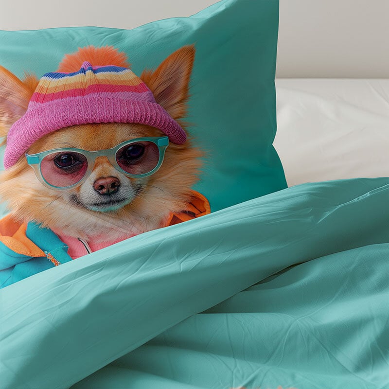 Dekbed Discounter Dekbedovertrek Katoen - Animal Couture - Hond