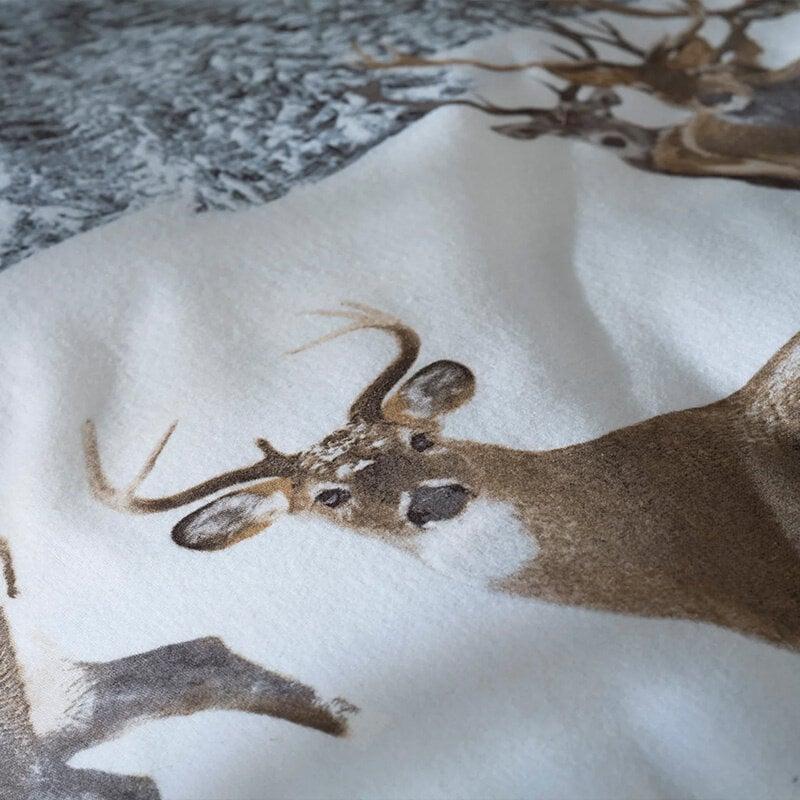 Dekbed Discounter Dekbedovertrek Katoen-Flanel - Cervo