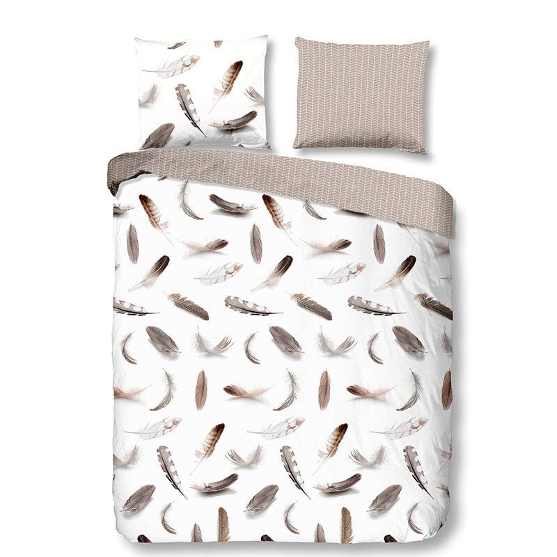 dekbed discounter Dekbedovertrek Katoen-Flanel - Feathers