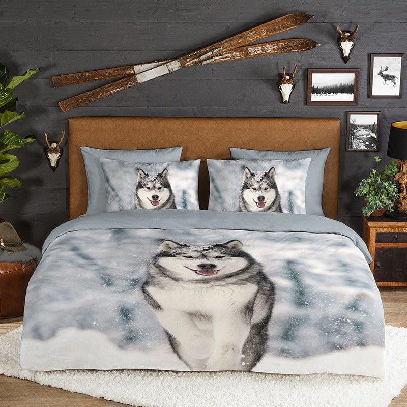 Dekbed Discounter Dekbedovertrek Katoen-Flanel - Husky