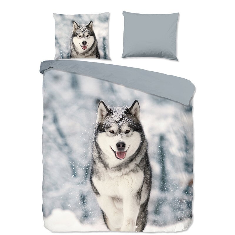 dekbed discounter Dekbedovertrek Katoen-Flanel - Husky