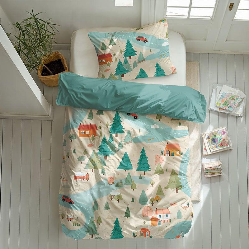 Dekbed Discounter Dekbedovertrek Katoen - Happy Roads