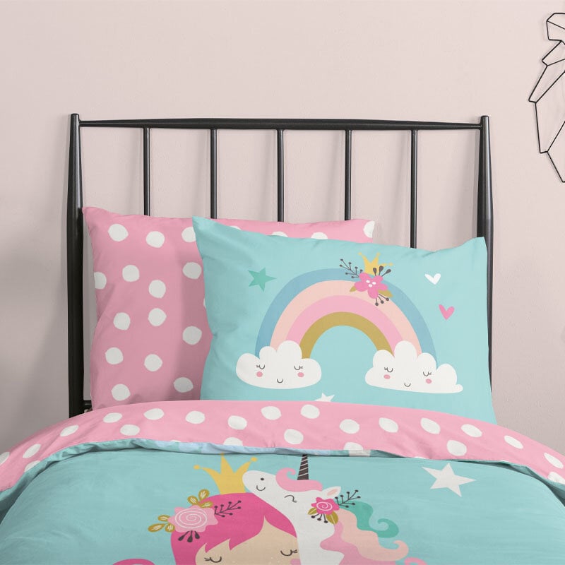 Dekbed Discounter Dekbedovertrek Katoen - Heaven Unicorn