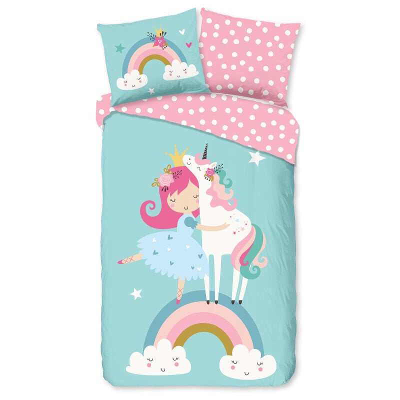 dekbed discounter Dekbedovertrek Katoen - Heaven Unicorn
