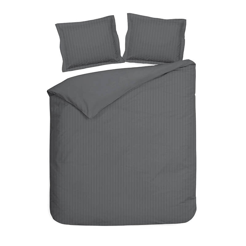 Dekbed Discounter Dekbedovertrek Katoen-Satijn - Banda - Antraciet