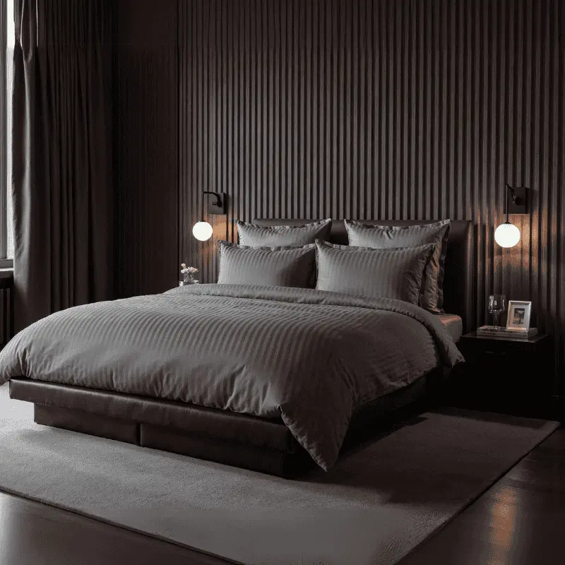 Dekbed Discounter Dekbedovertrek Katoen-Satijn - Banda - Antraciet