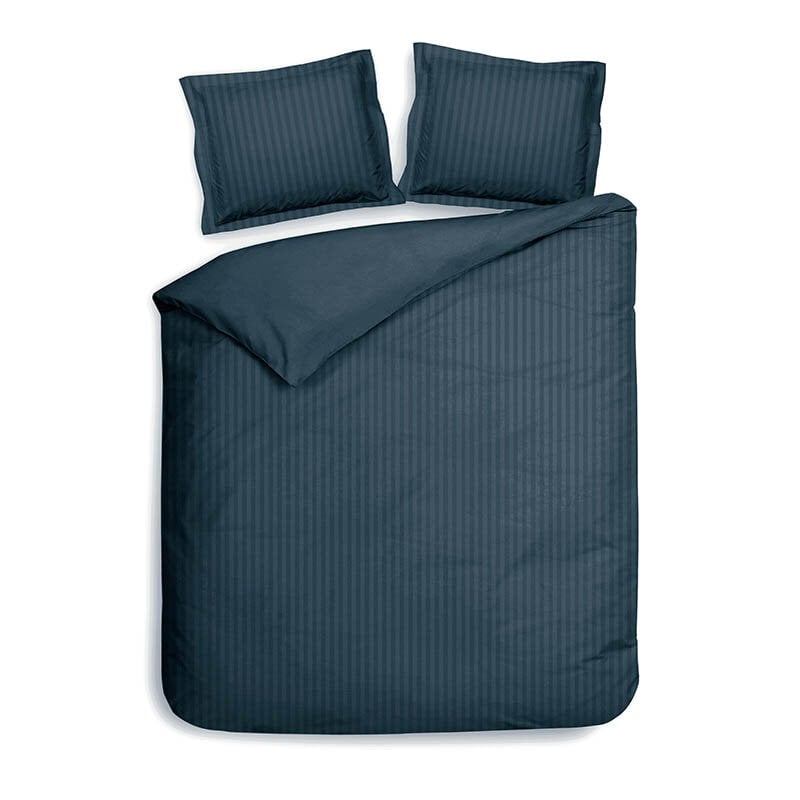 Dekbed Discounter Dekbedovertrek Katoen-Satijn - Banda - Marine Blauw