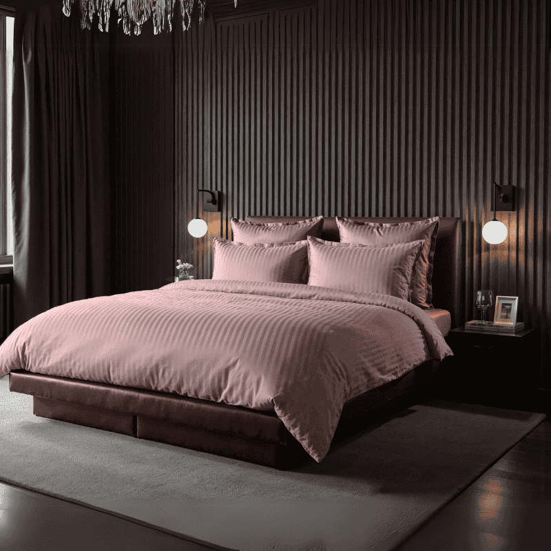 Dekbed Discounter Dekbedovertrek Katoen-Satijn - Banda - Rosé