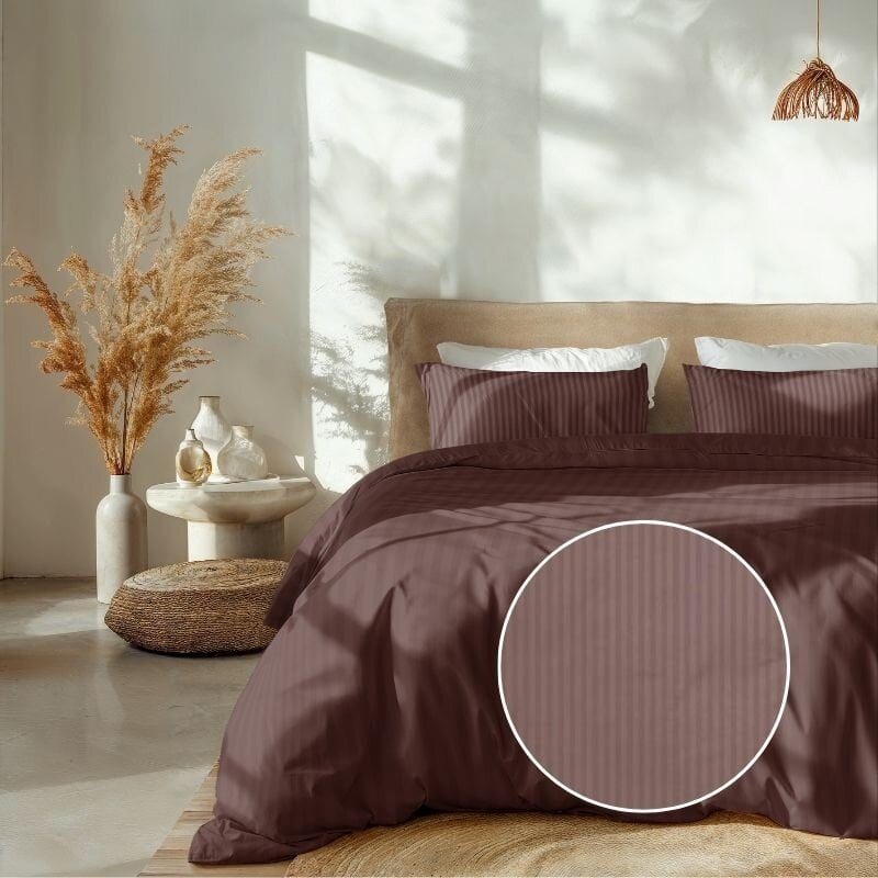 dekbed discounter Dekbedovertrek Katoen-Satijn - Banda - Rosé