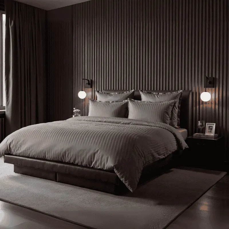 Dekbed Discounter Dekbedovertrek Katoen-Satijn - Banda - Taupe