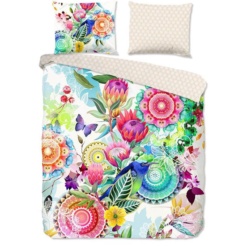 dekbed discounter Dekbedovertrek Katoen-Satijn - Chess