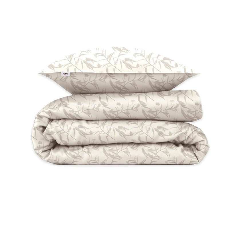 Dekbed Discounter Dekbedovertrek Katoen-Satijn - Flori Di Satinado - Off White