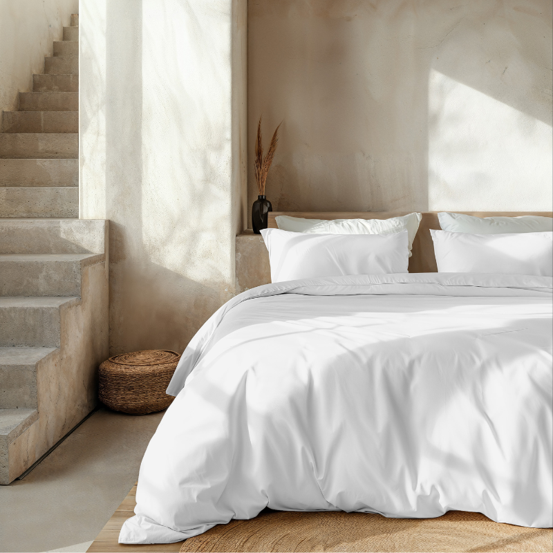 Dekbed Discounter Dekbedovertrek Katoen-Satijn - Lichte Kleuren