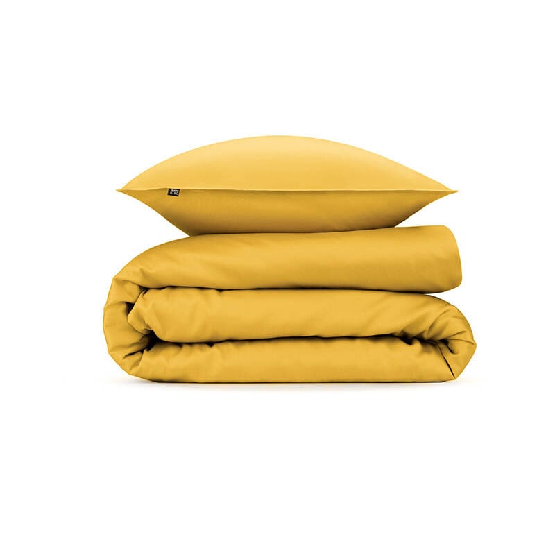 Dekbed Discounter Dekbedovertrek Katoen-Satijn - Satinado - Ochre Gold