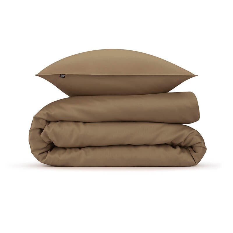 Dekbed Discounter Dekbedovertrek Katoen-Satijn - Satinado - Real Taupe