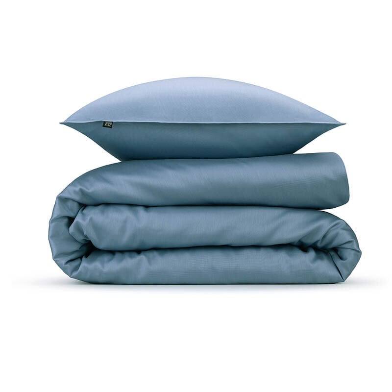 Dekbed Discounter Dekbedovertrek Katoen-Satijn - Satinado - Riviera Blue