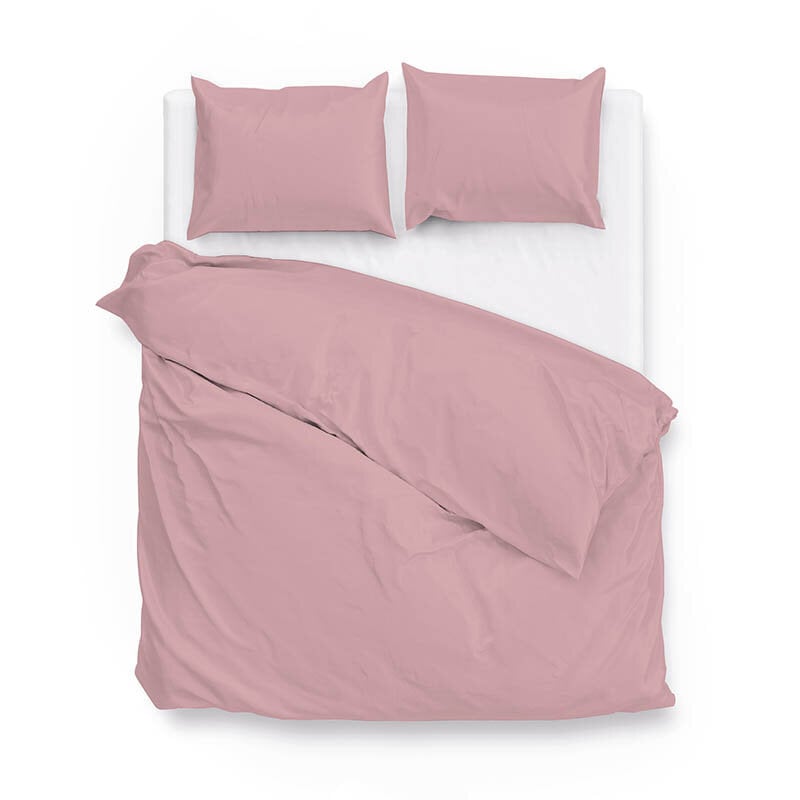 dekbed discounter Dekbedovertrek Katoen-Satijn - Satinado - Shady Pink