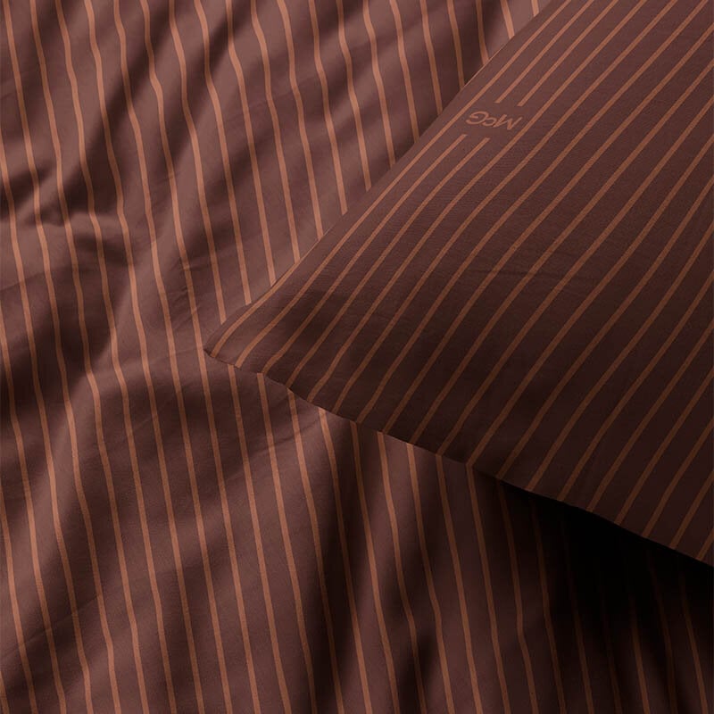 Dekbed Discounter Dekbedovertrek Katoen-Satijn - Terracotta