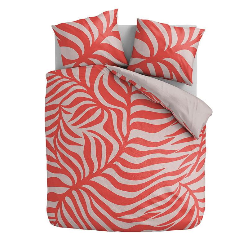 dekbed discounter Dekbedovertrek Katoen-Satijn - Vibrant Fern