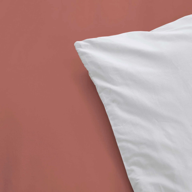 Dekbed Discounter Dekbedovertrek Katoen - Side Way - Terra/Wit