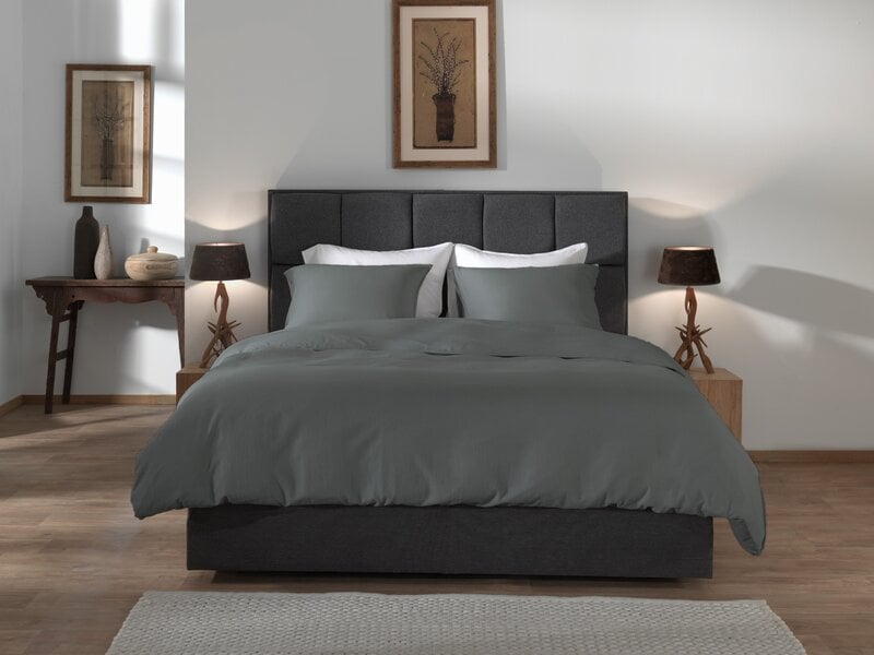 Dekbed Discounter Dekbedovertrek Linnen - Beluga Grey