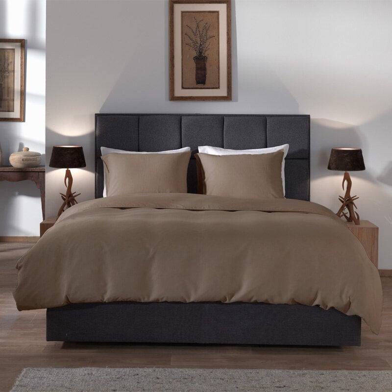 Dekbed Discounter Dekbedovertrek Linnen - Plaza Taupe