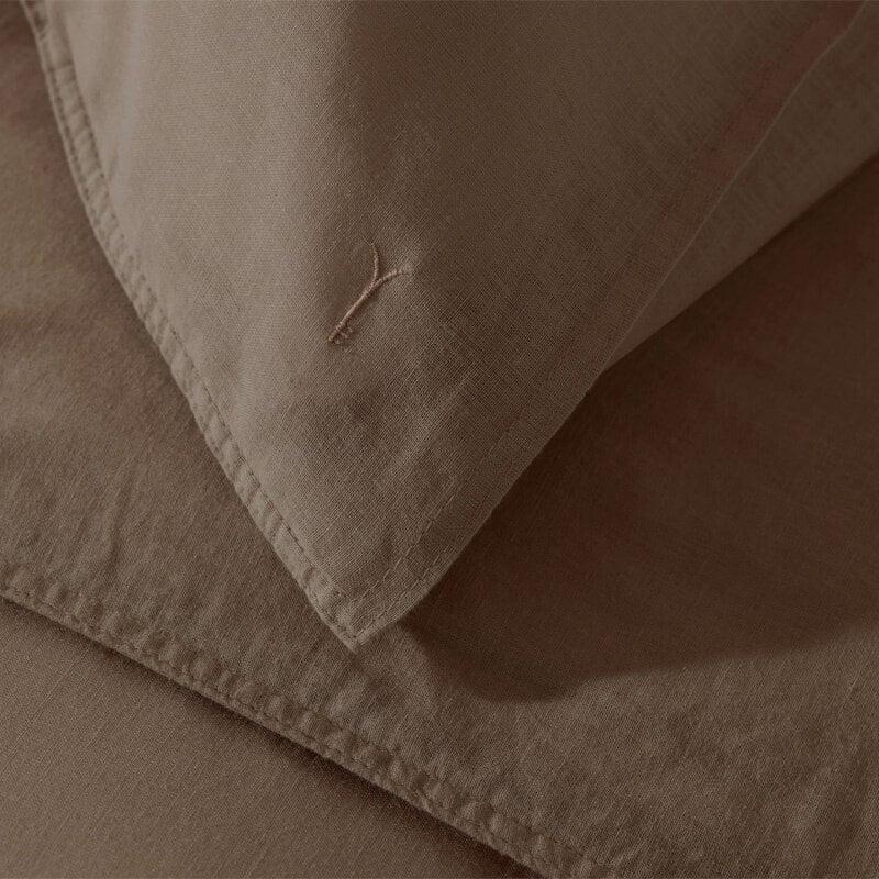 Dekbed Discounter Dekbedovertrek Linnen - Plaza Taupe