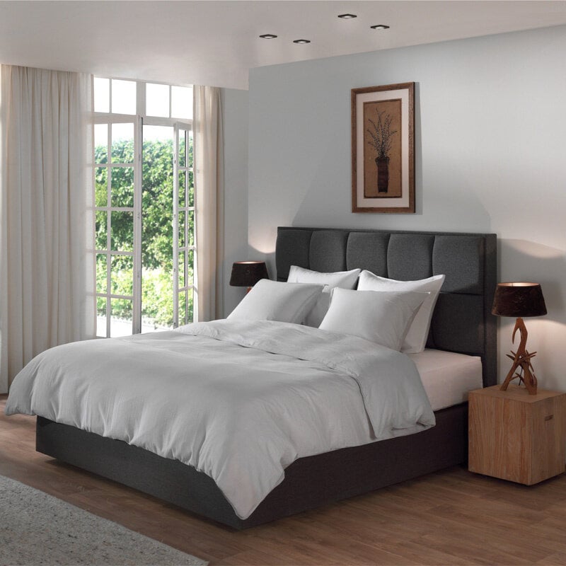 Dekbed Discounter Dekbedovertrek Linnen - Vaporous Grey