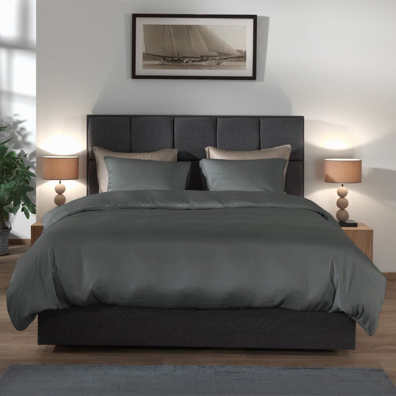 Dekbed Discounter Dekbedovertrek Lyocell - Beluga Grey