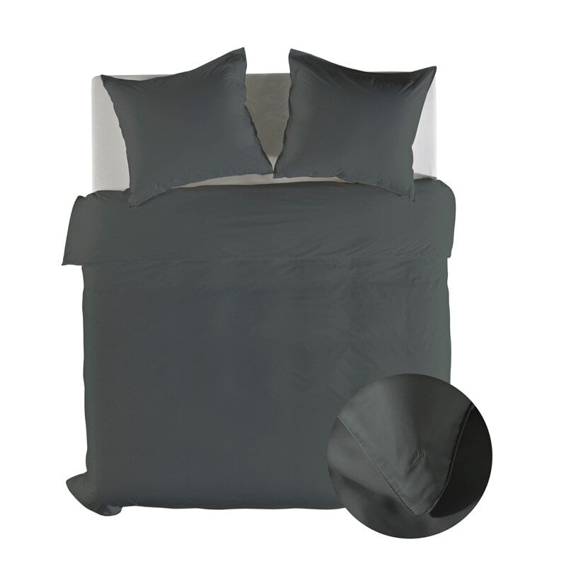 dekbed discounter Dekbedovertrek Lyocell - Beluga Grey