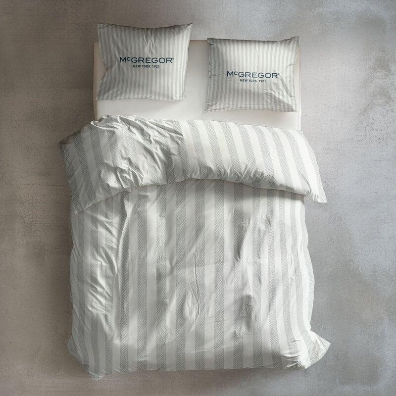 Dekbed Discounter Dekbedovertrek McGregor - 100% Katoen - Grijs