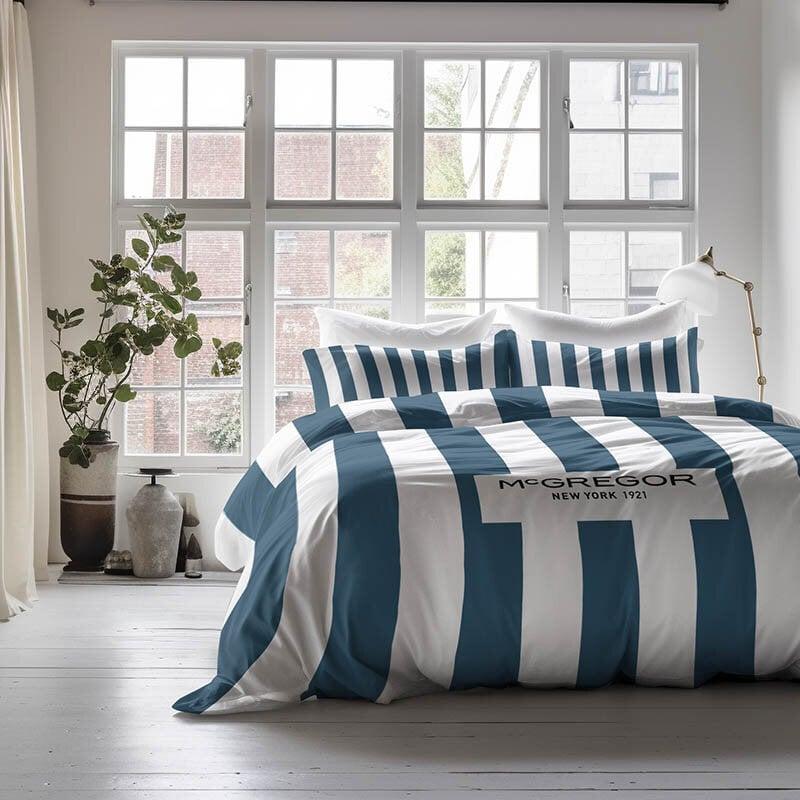 Dekbed Discounter Dekbedovertrek McGregor - Classic Donkerblauw