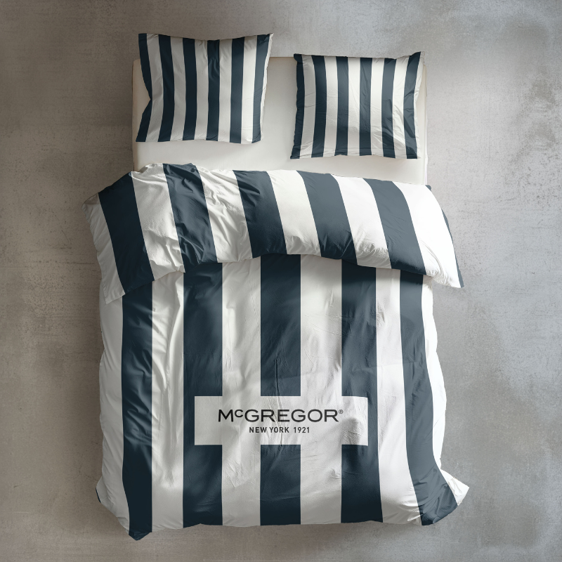Dekbed Discounter Dekbedovertrek McGregor - Classic Donkerblauw