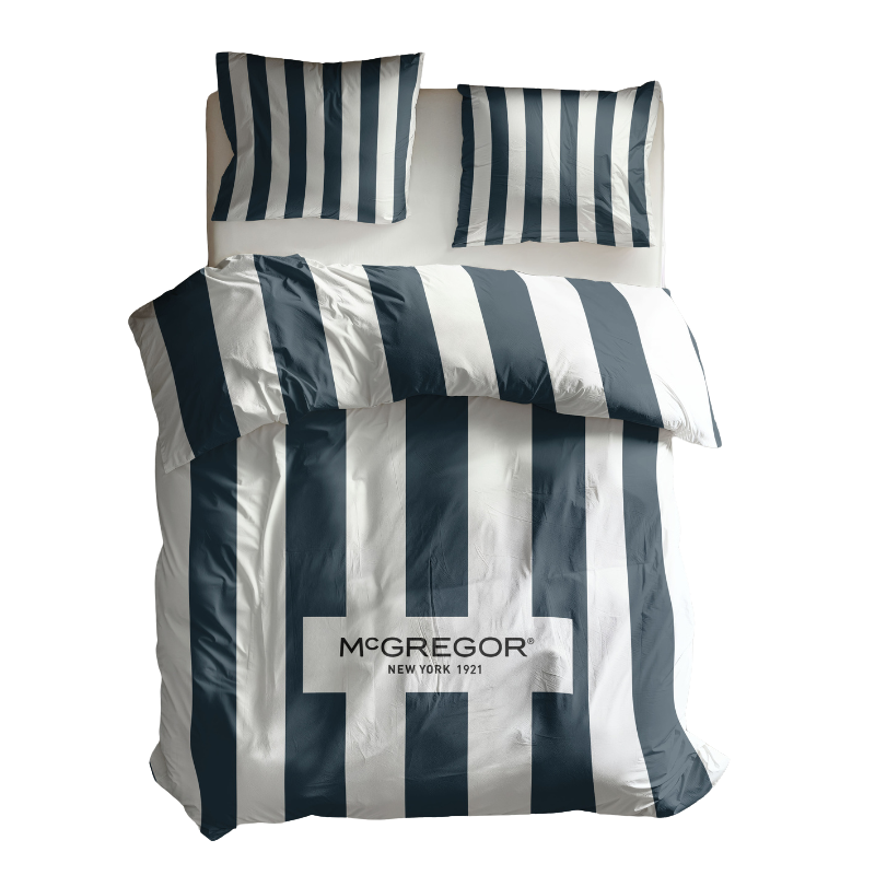 dekbed discounter Dekbedovertrek McGregor - Classic Donkerblauw