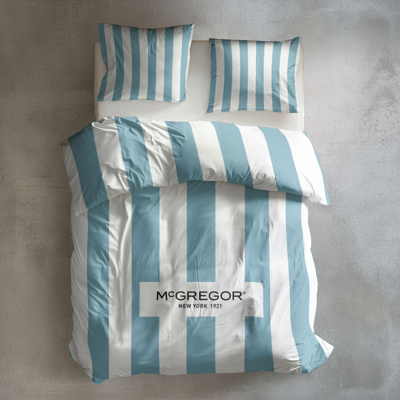 Dekbed Discounter Dekbedovertrek McGregor - Classic Lichtblauw