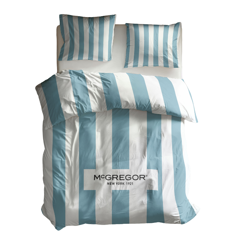 dekbed discounter Dekbedovertrek McGregor - Classic Lichtblauw