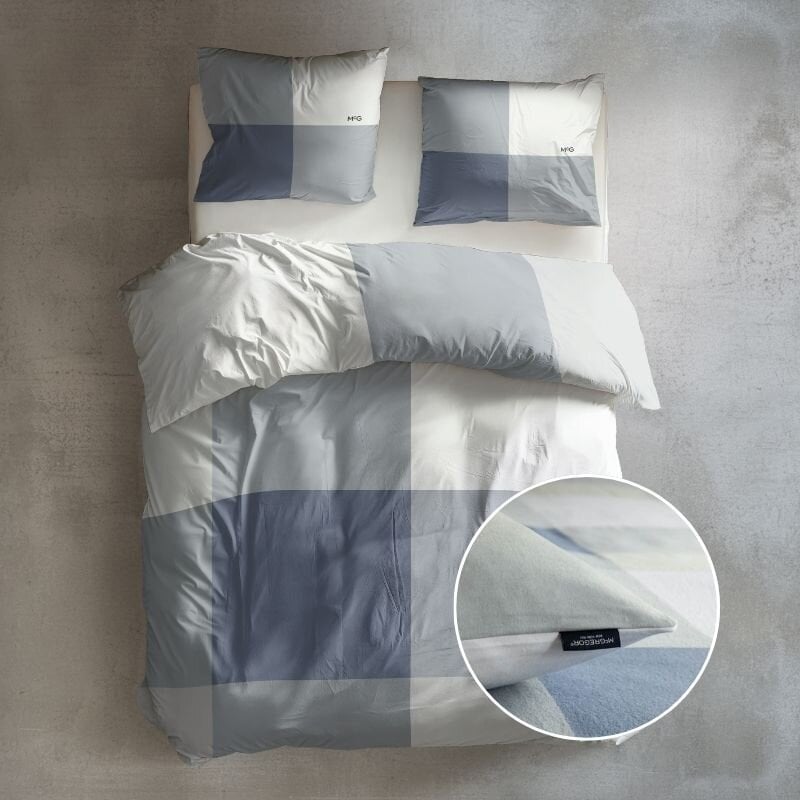 Dekbed Discounter Dekbedovertrek McGregor - Katoen-Flanel - Blue Check