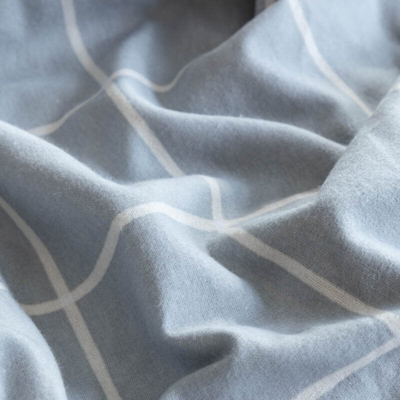 Dekbed Discounter Dekbedovertrek McGregor - Katoen-Flanel - Coastal Blues